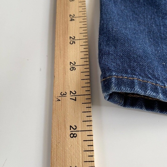 Madewell Jeans Mens 32X30 (32X 27) Slim Fit Medium Wash Straight Leg Classic - Picture 7 of 9